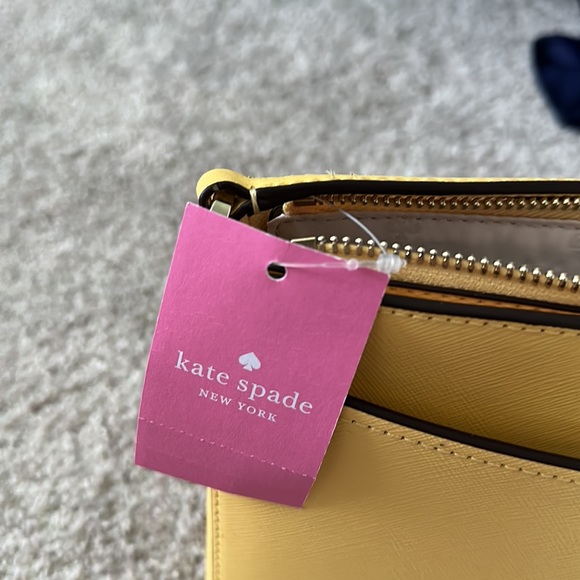 NEW! With Tags - Kate Spade Yellow Crossbody - Picture 6 of 8